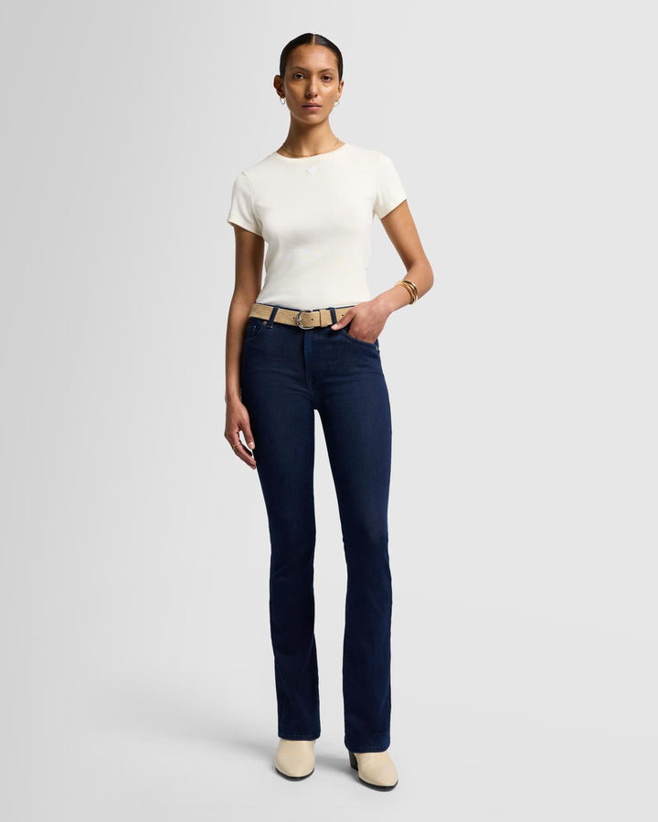 Slim Illusion Bootcut in Star Dust