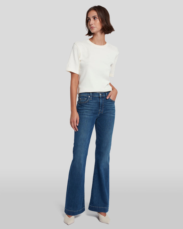 7 For All Mankind Women's Mel Rose Dojo Trouser Jeans – Rockin R