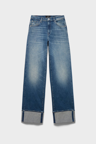 STOVEPIPE STRAIGHT in Denim Ground