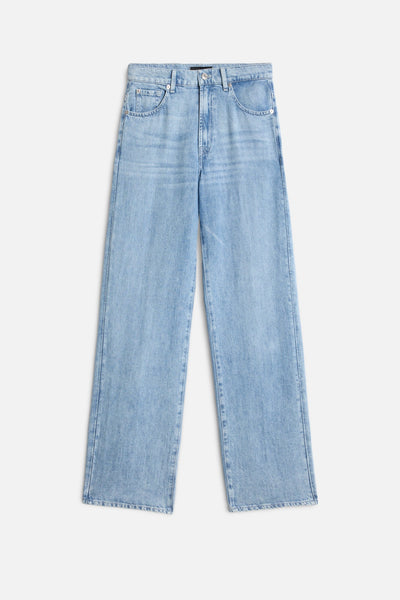 STOVEPIPE STRAIGHT in Indigo Linen Iris