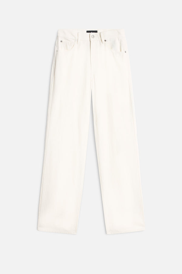 STOVEPIPE STRAIGHT in Denim Linen