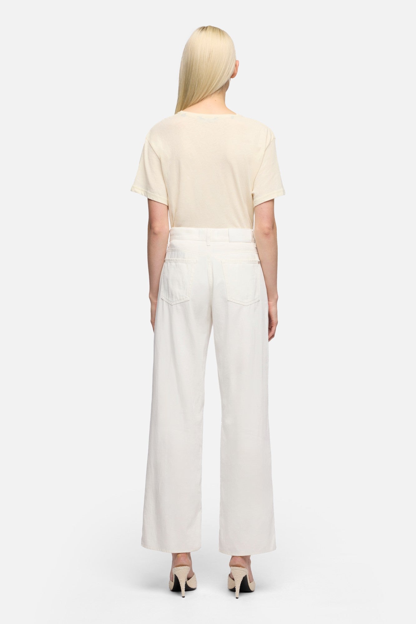 STOVEPIPE STRAIGHT in Denim Linen Ostuni | 7 For All Mankind