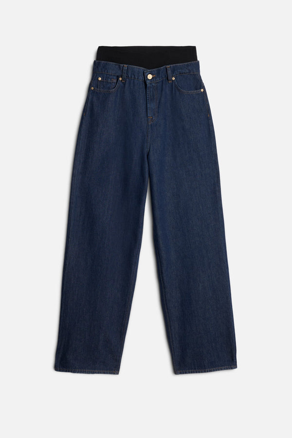 BANDED SLOUCHY WIDE