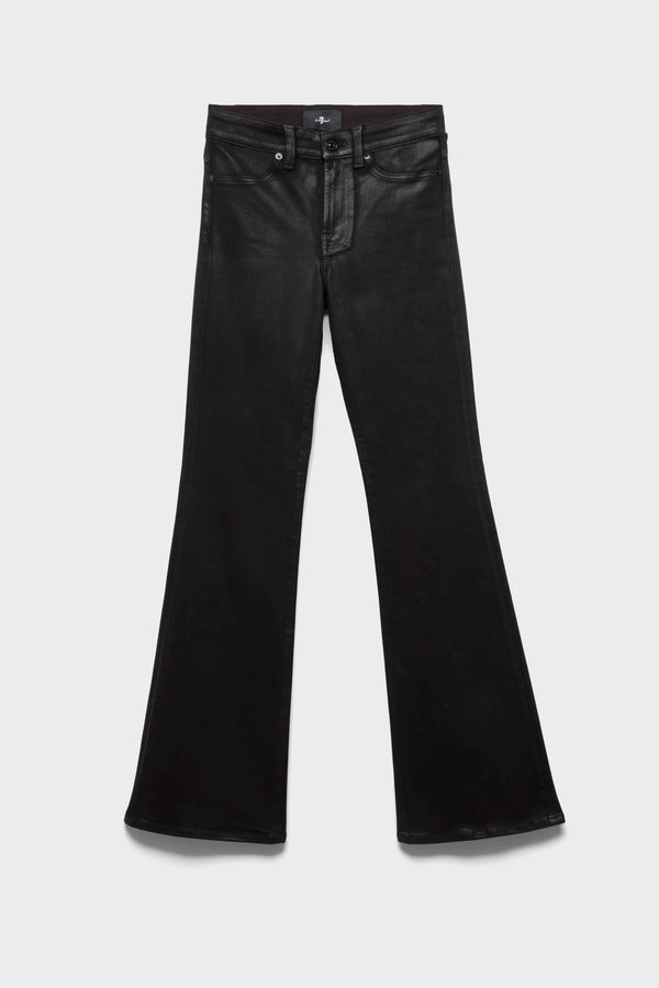 LEGGY BOOTCUT in Coated Denim