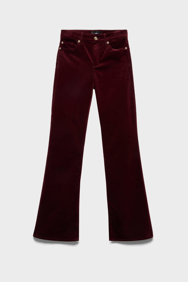LEGGY BOOTCUT in Velvet