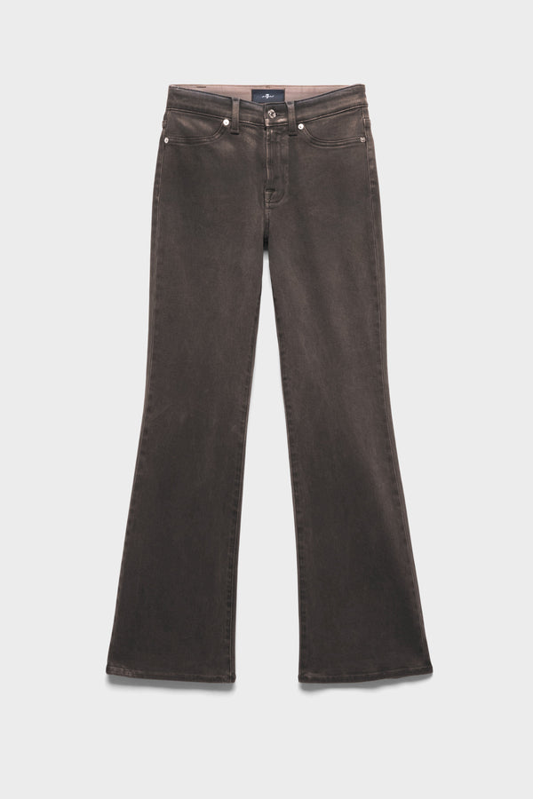 LEGGY BOOTCUT in Coated Denim