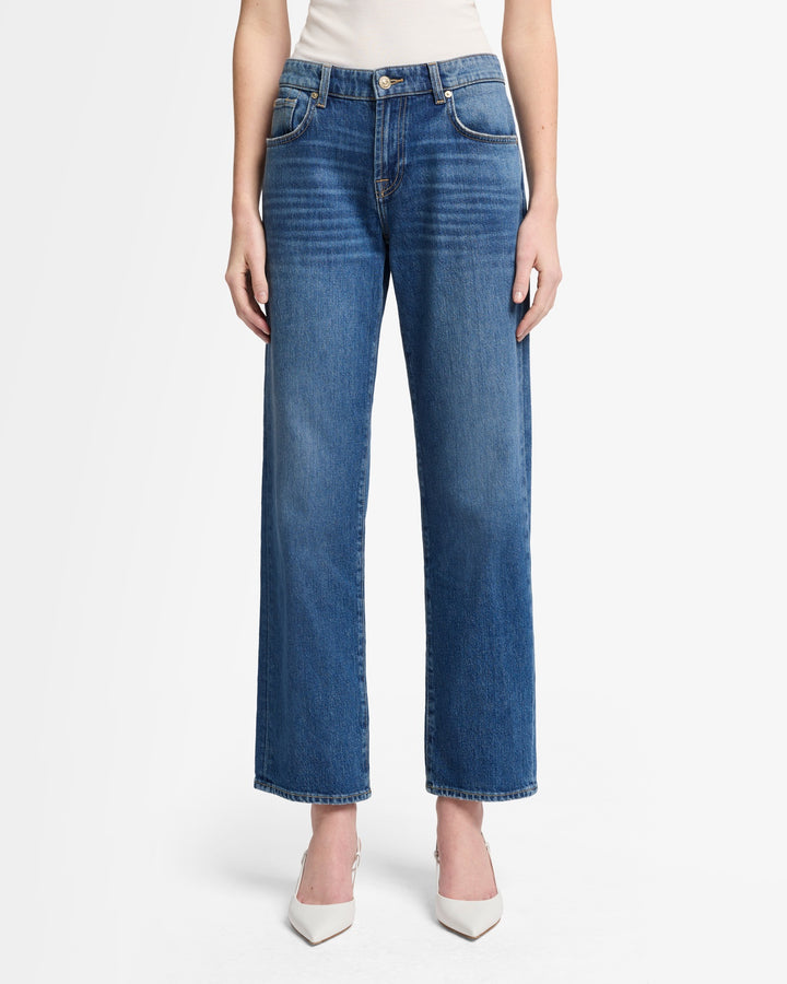 デニム・ジーパン 7 FOR ALL MANKIND 'Calie' jeans Blue MANKIND Calie Straight in Explorer | 7 For All Mankind