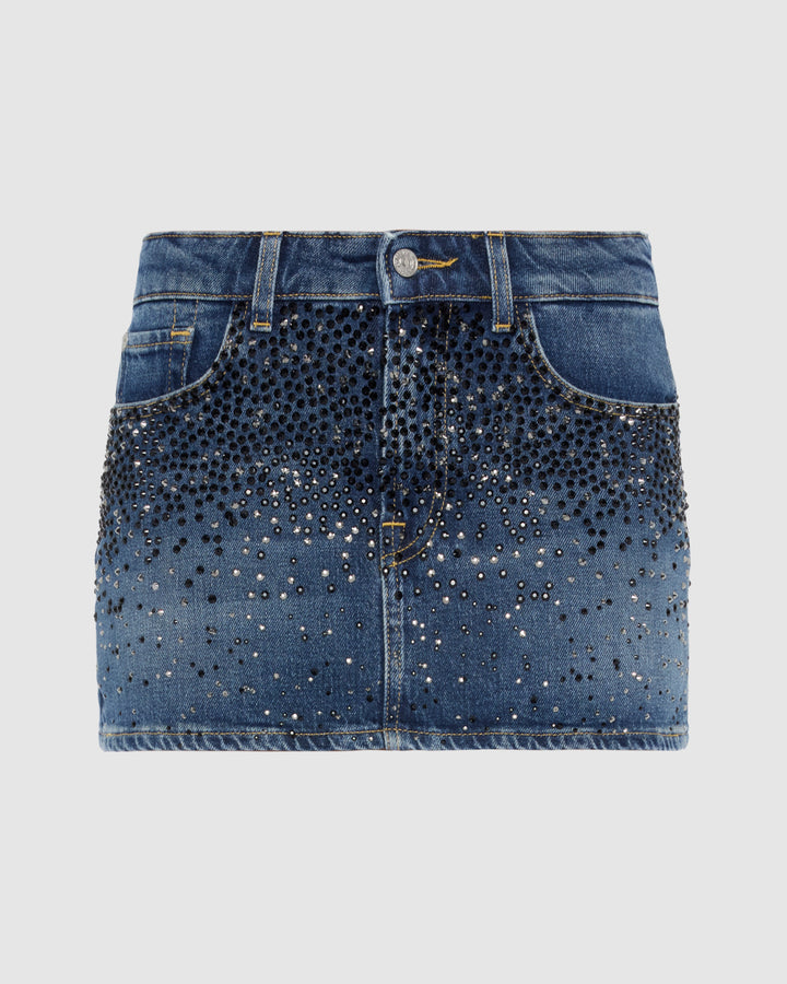 Shops justice denim skirt