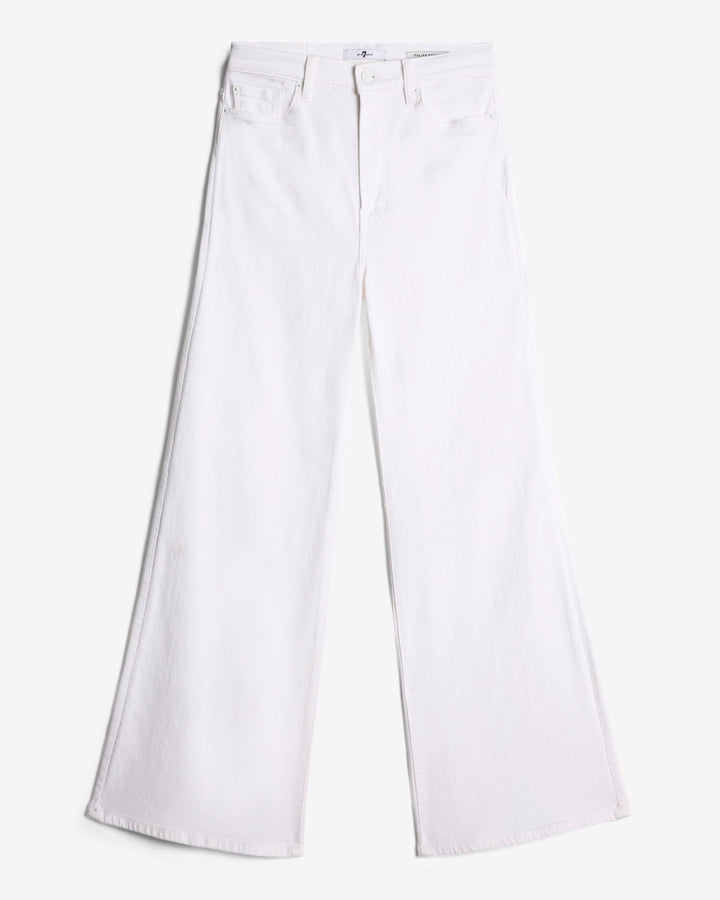 【7 For All Mankind】 Luxe Vintage high-riseワイドレッグジー Luxe Vintage High Waist Slim Kick in Deep Soul | 7 For All