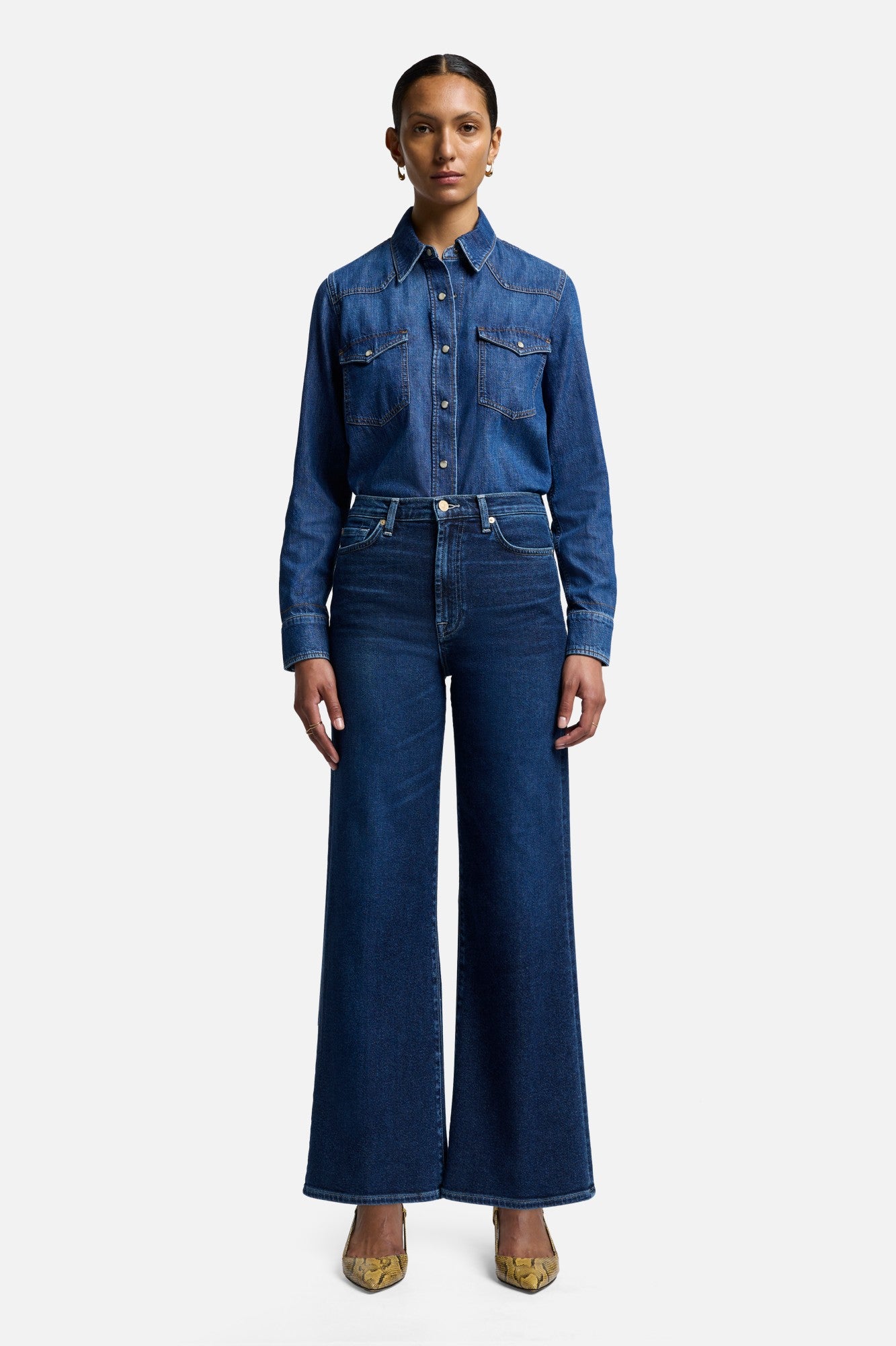 Luxe Vintage Ultra High Rise Jo in Paradise Cove | 7 For All Mankind