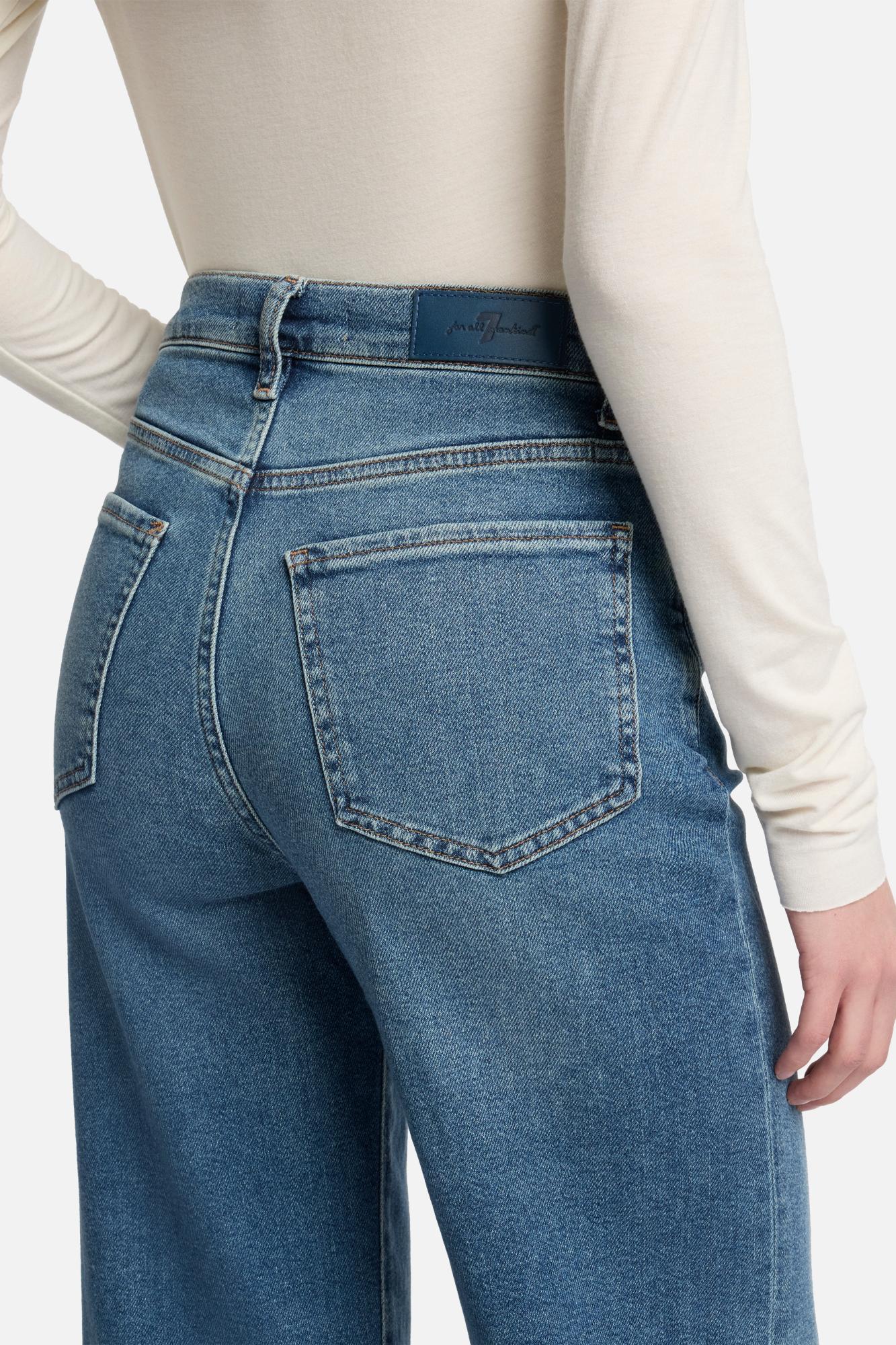 Luxe Vintage Ultra High Rise Jo in Sea Level | 7 For All Mankind