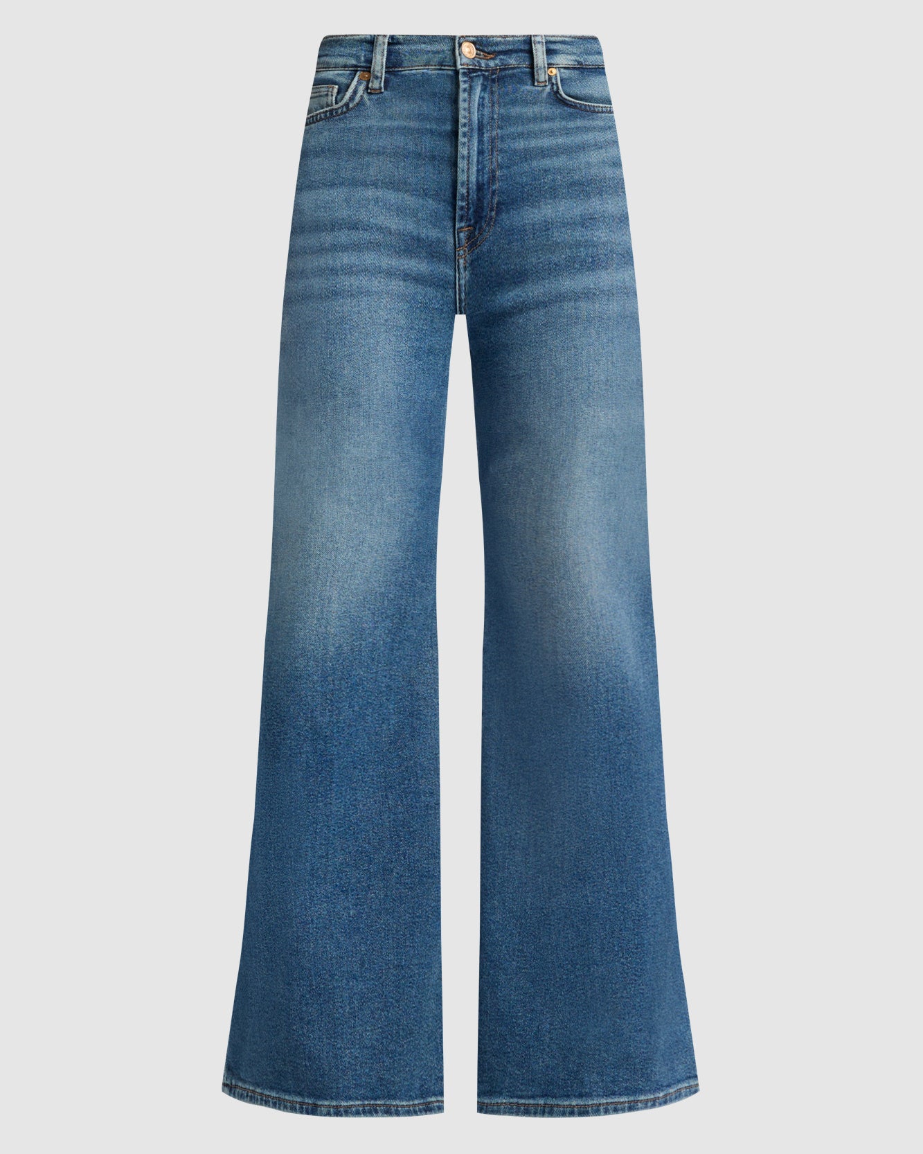 デニム・ジーパン SEVEN FOR ALL MANKIND JEANS (JSSTC100JA MIDBLUE) MANKIND Low Straight in Tokyo | 7 For All Mankind