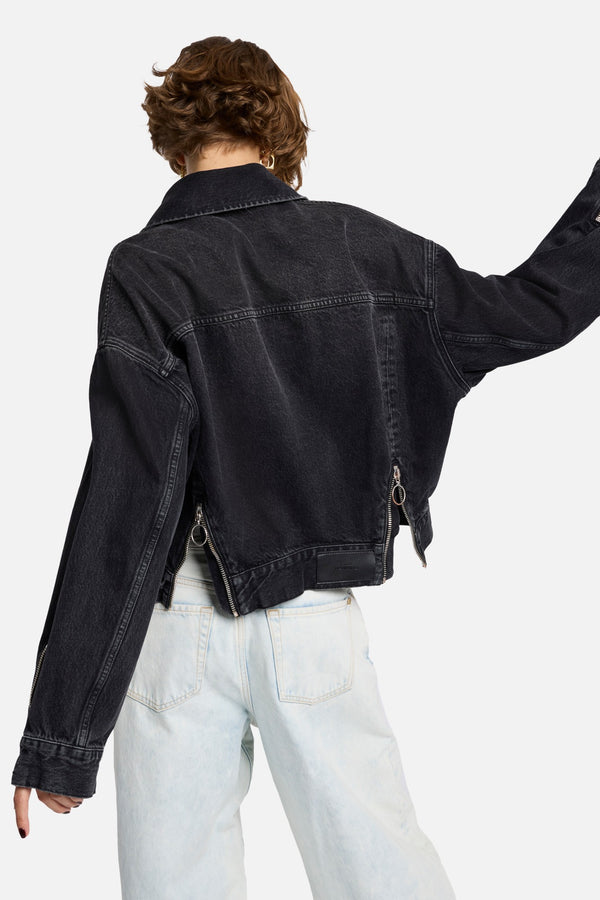 MANKIND Oli Cropped Trucker in Hustle