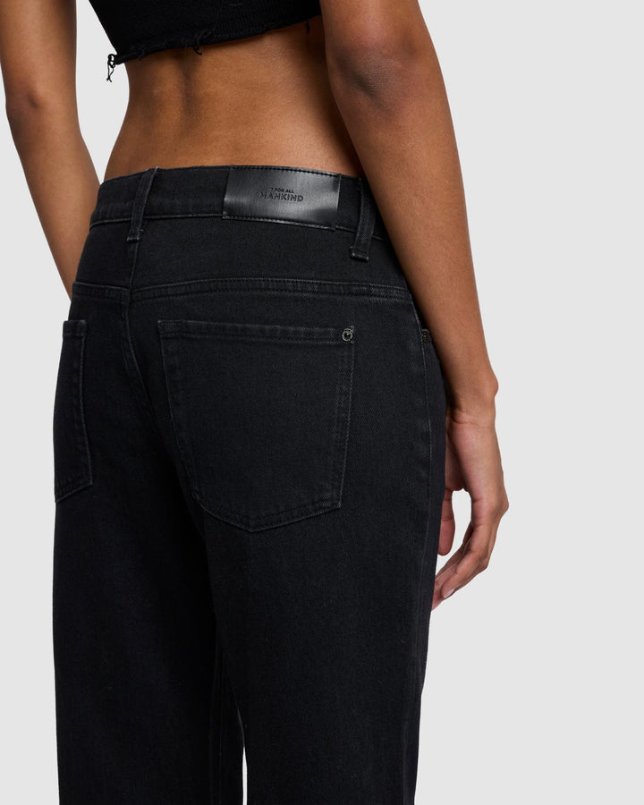 MANKIND Spencer Flare in Rinsed Black