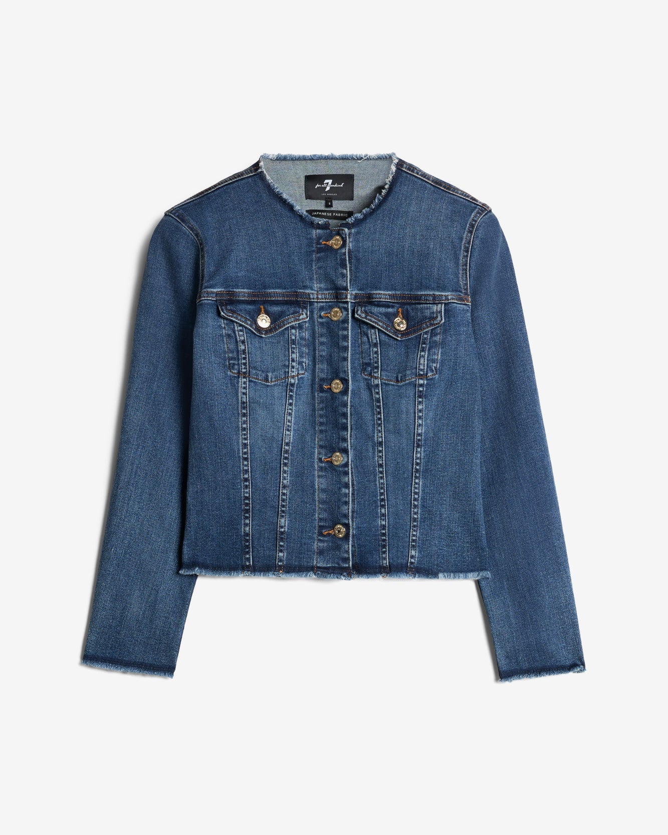見事な創造力 Vicky Denim Mankind All For 7 | Light Soho in Jacket ジャケット・アウター
