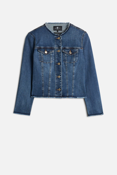 Vicky Denim Jacket in Soho Light
