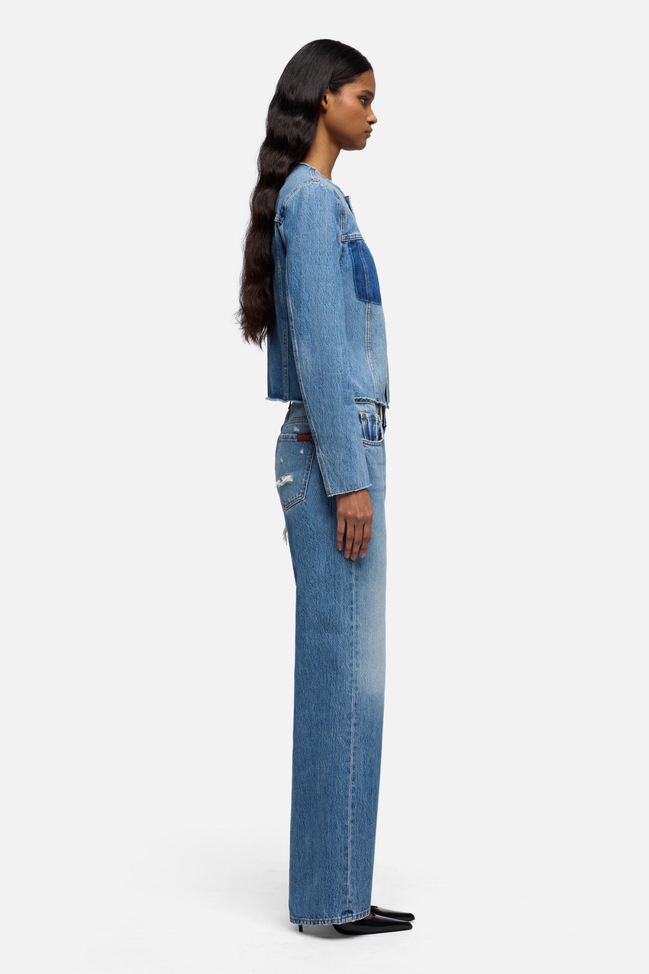 VICKY JACKET in Rigid Shadowcrest | 7 For All Mankind