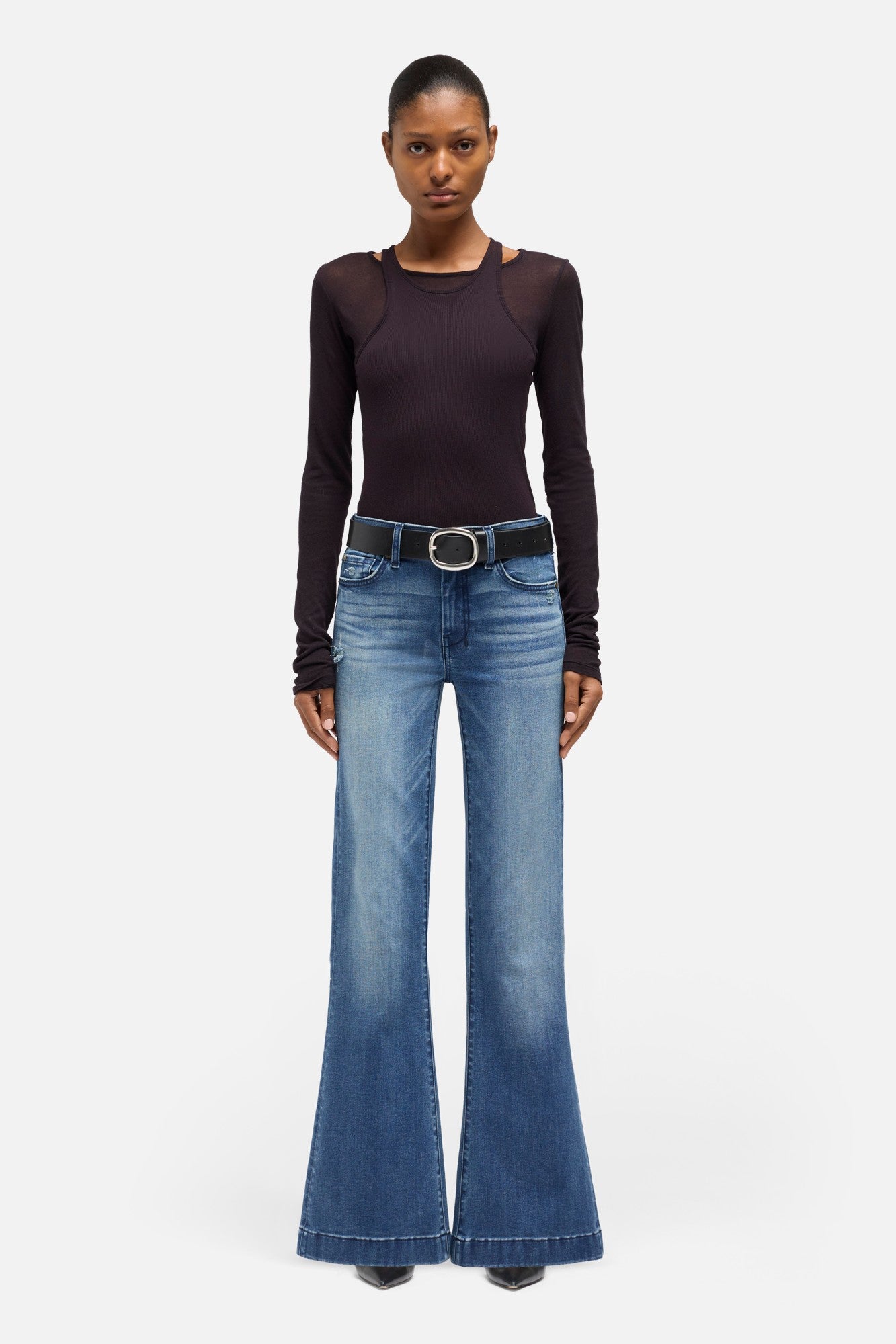 Short Inseam Dojo in Pond Blue | 7 For All Mankind