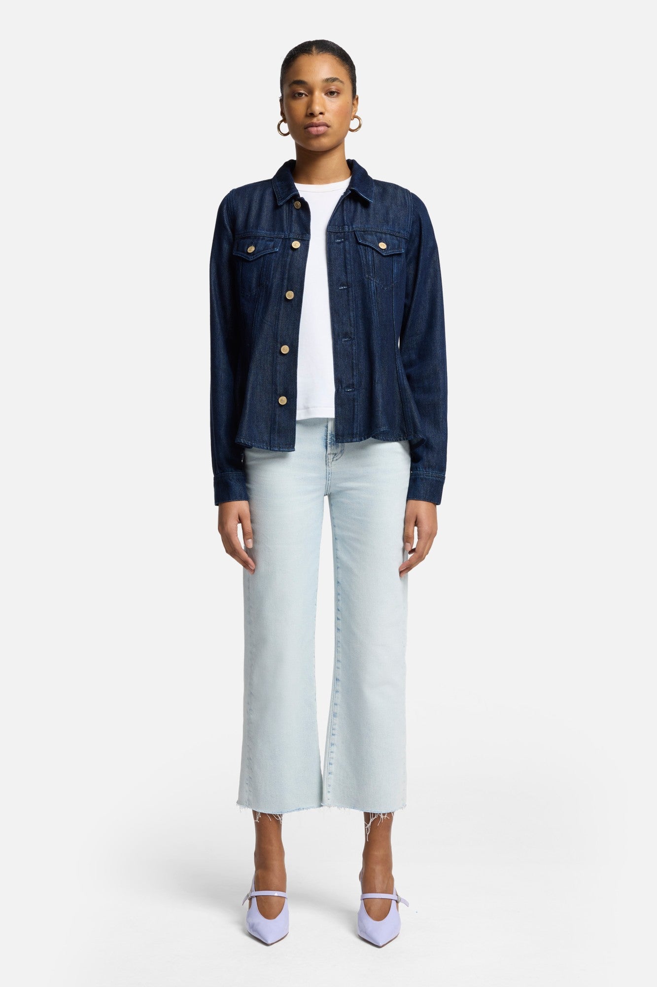 Luxe Vintage Cropped Alexa in Maui | 7 For All Mankind