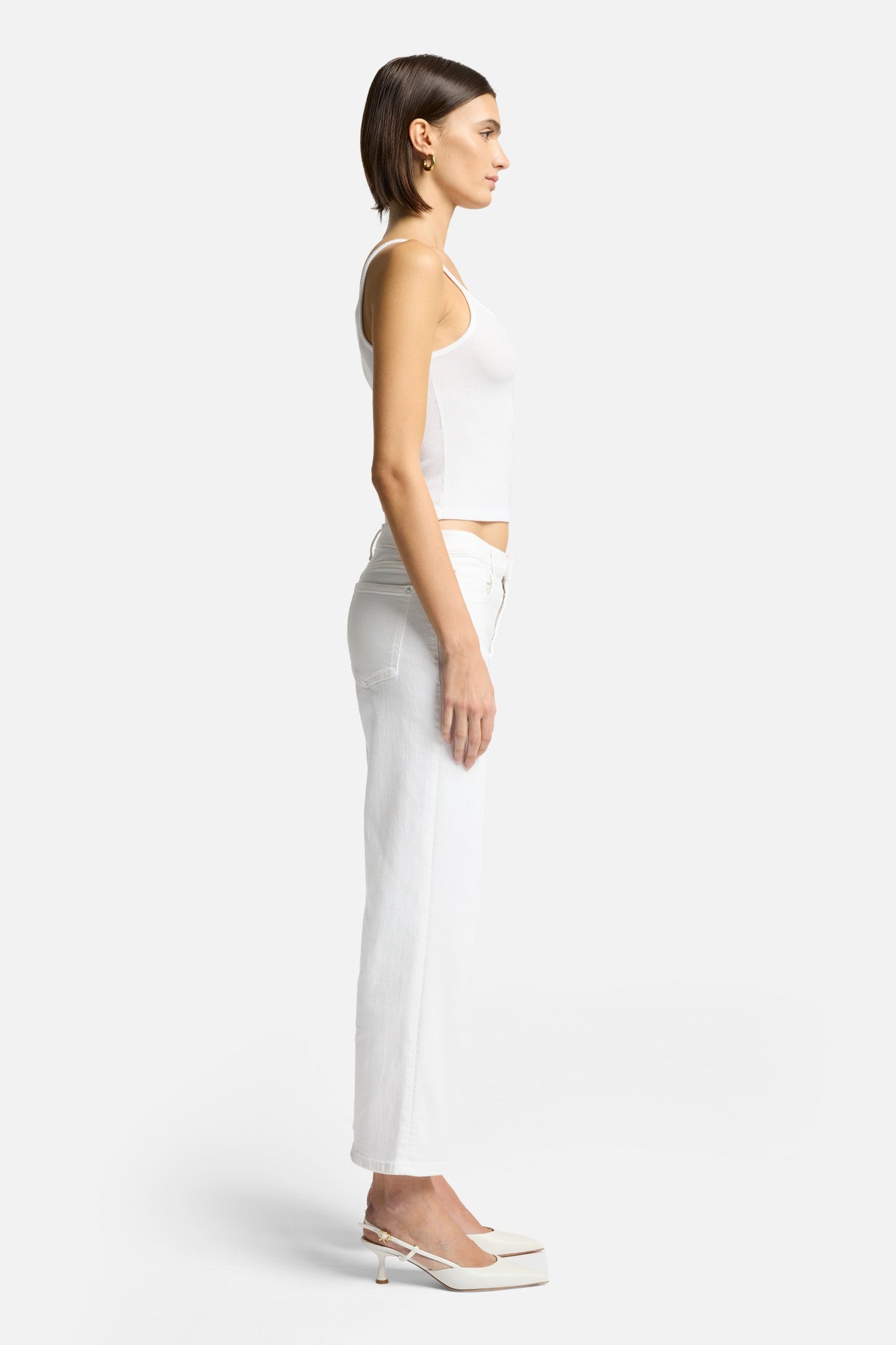 Luxe Vintage Cropped Alexa in Soleil | 7 For All Mankind