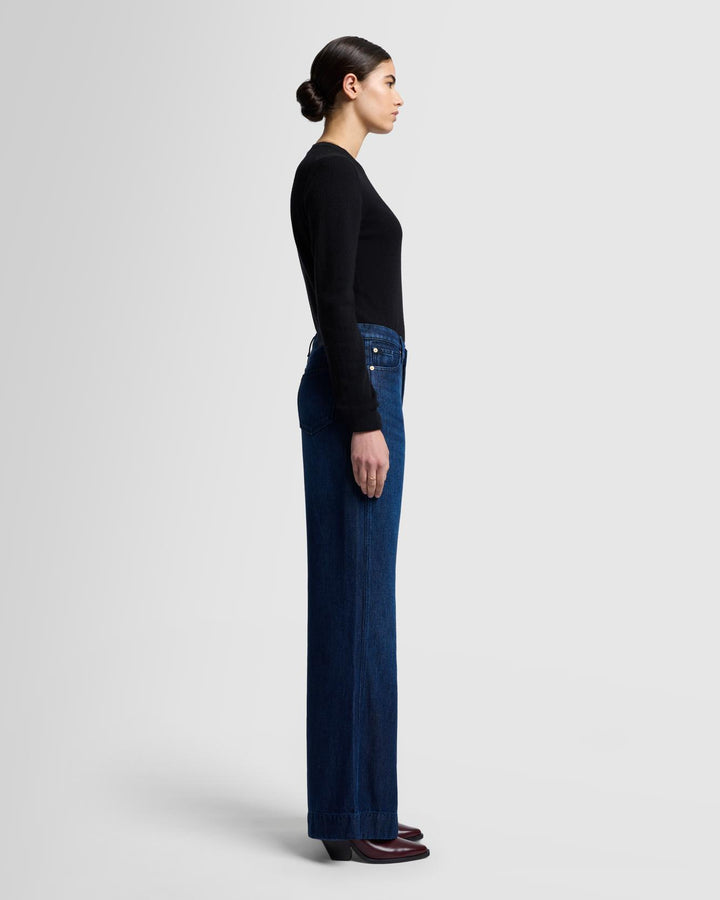 Tailorless Denim Lustre Modern Dojo in Stormy