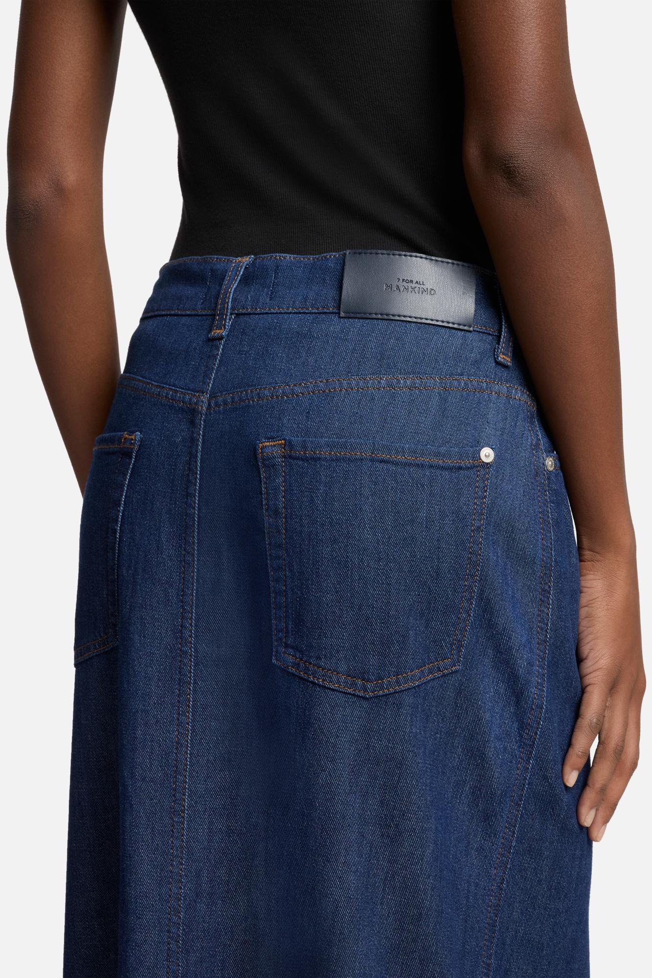 Weightless Front Slit Maxi Skirt in Halona | 7 For All Mankind