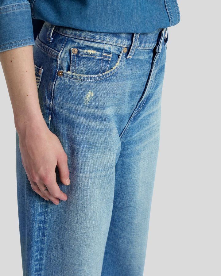 MANKIND Zoey Super Wide Leg in Seabiscuit