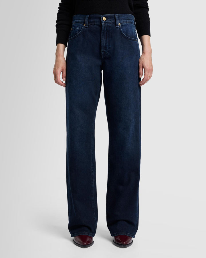 MANKIND Tess Trouser in Blue Monday