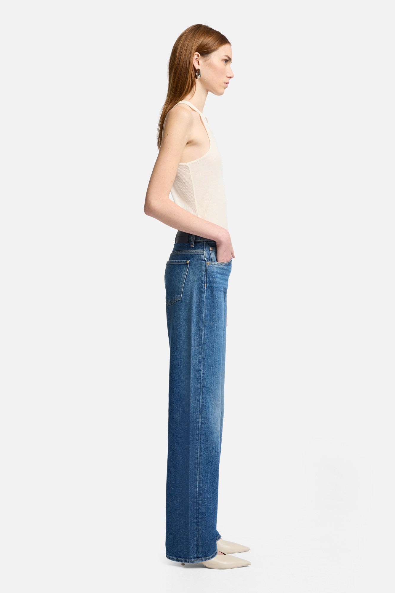 MANKIND Tess Trouser in Explorer | 7 For All Mankind