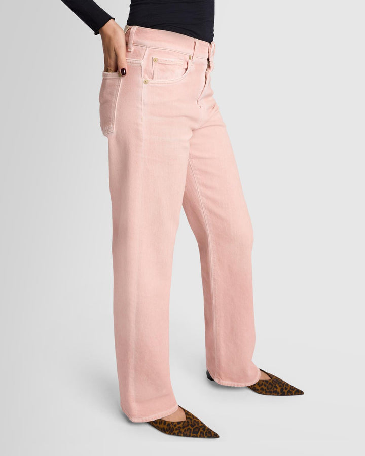 デニム・ジーパン 7 FOR ALL MANKIND 'Tess' jeans Beige Tess Jeans by 7 For All Mankind | Rent the Runway