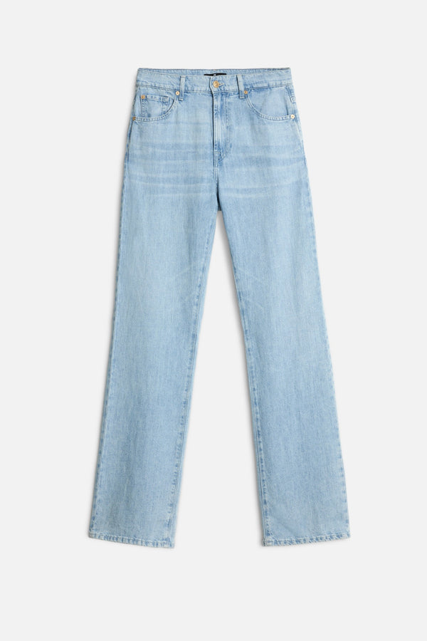 TESS TROUSER in Indigo Linen