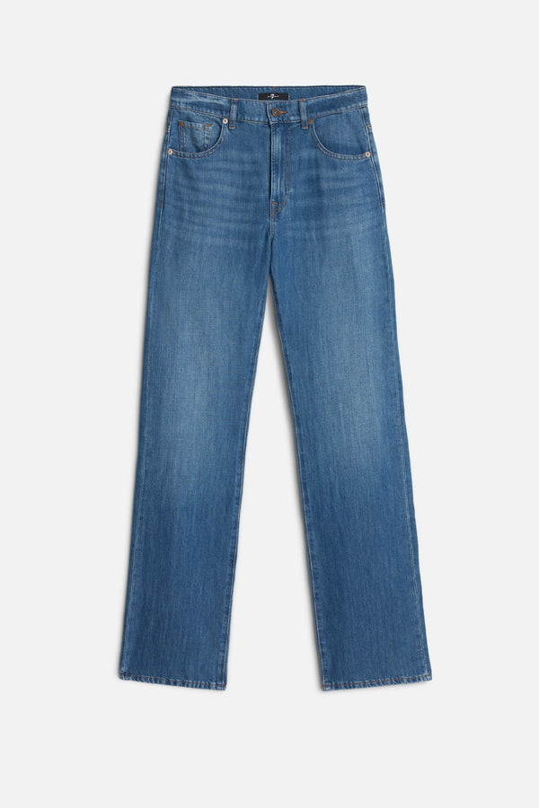 TESS TROUSER in Indigo Linen