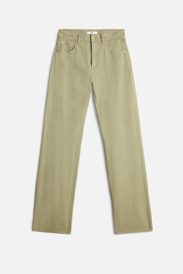 TESS TROUSER in Denim Linen