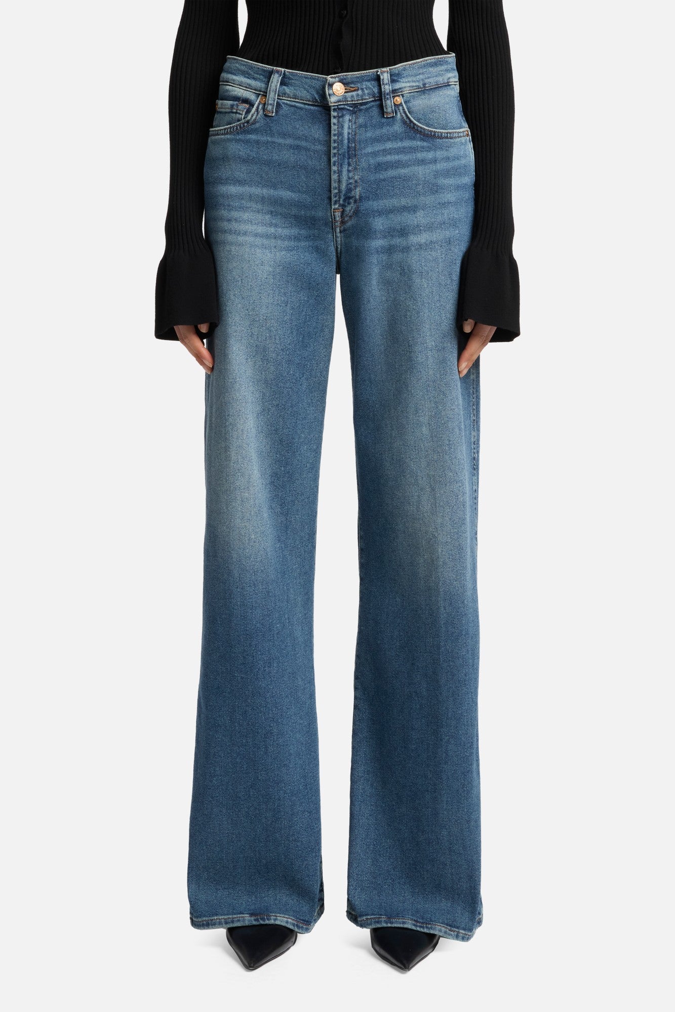 Luxe Vintage Lotta in Sea Level | 7 For All Mankind