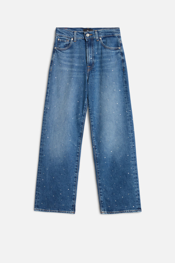 EMBELLISHED STOVEPIPE STRAIGHT ANKLE