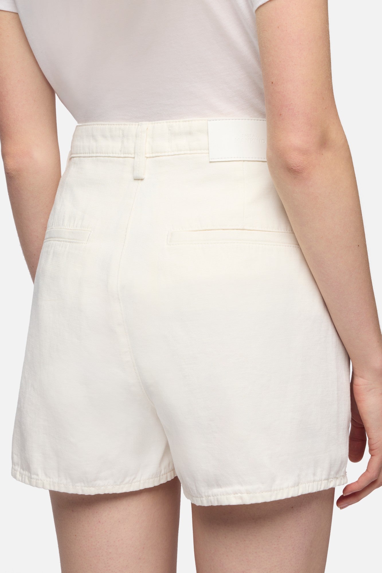 TROUSER SHORT in Denim Linen Ostuni | 7 For All Mankind