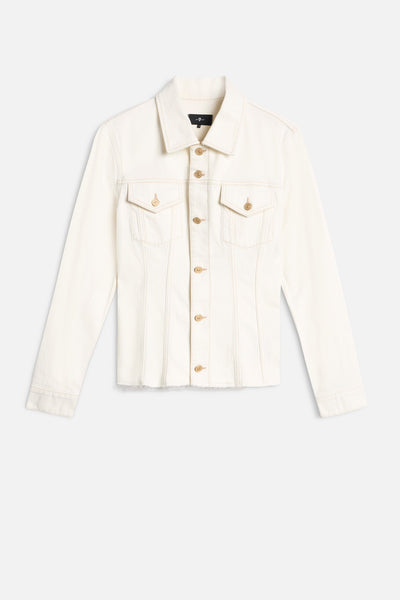 CINCHED TRUCKER JACKET in MANKIND Milkyway