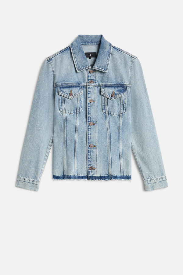 CINCHED TRUCKER JACKET