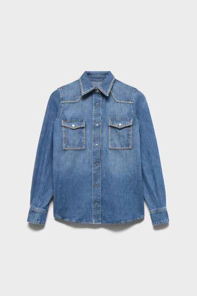 WESTERN SHIRT in Denim Avenue
