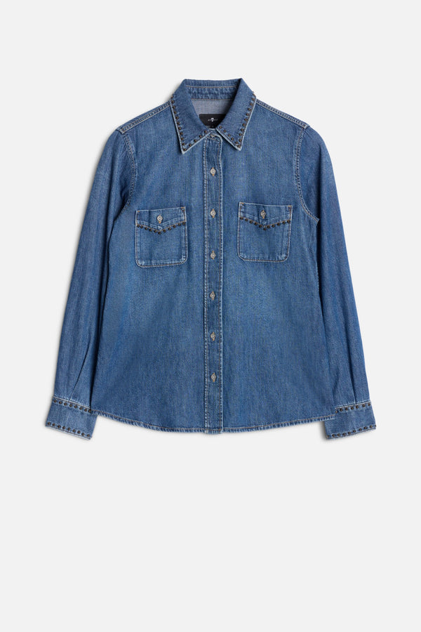 DENIM WESTERN SHIRT