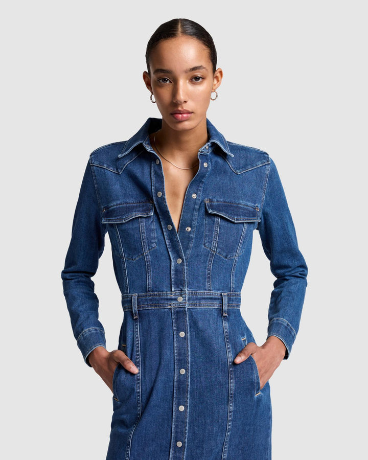 Luxe Dress in Lady For All Mankind