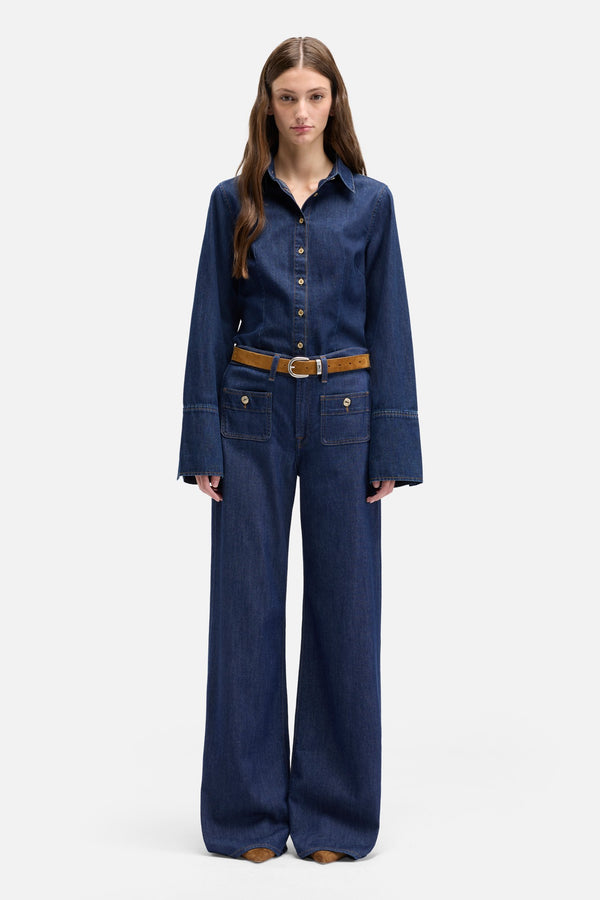 Weightless Denim Lotta in Halona