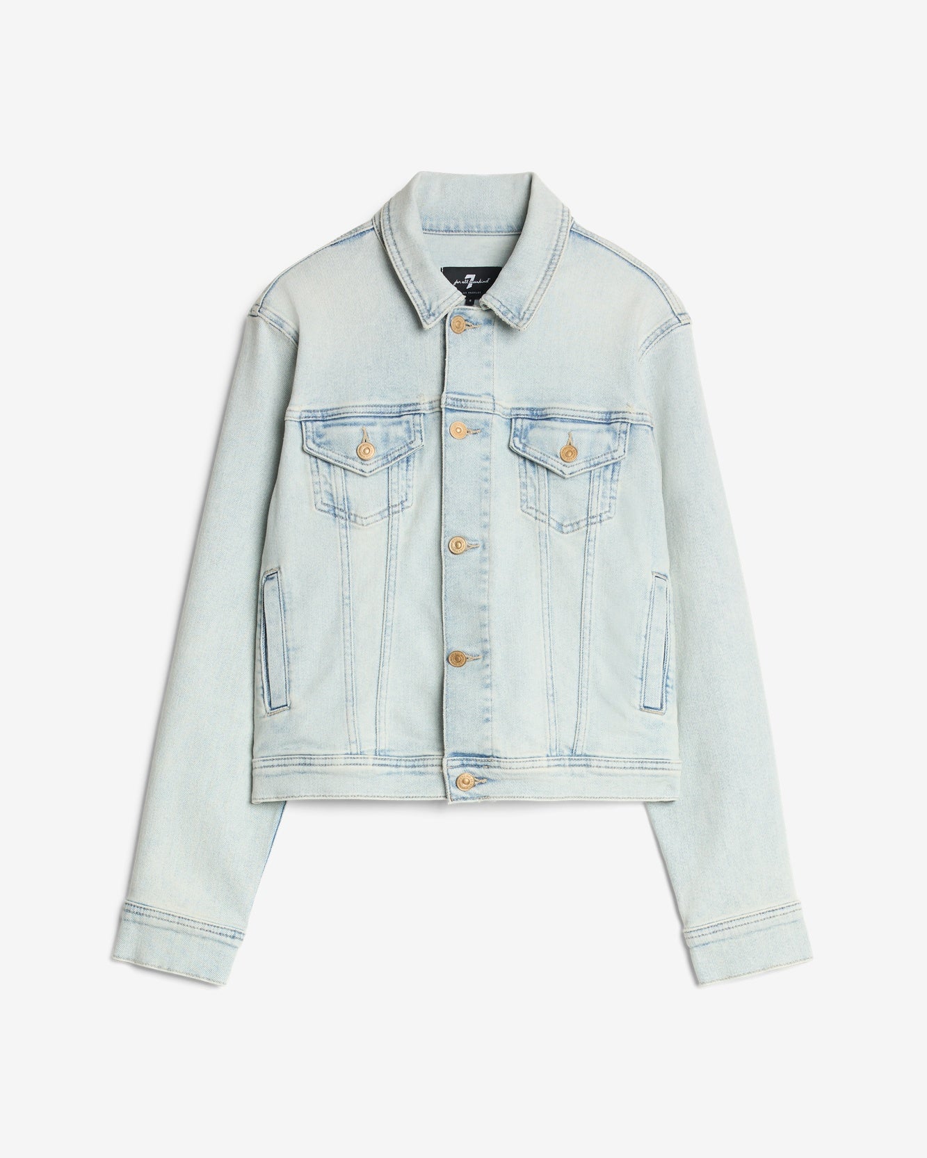 7 for all mankind Luxe Vintage Classic Trucker Denim Jackets