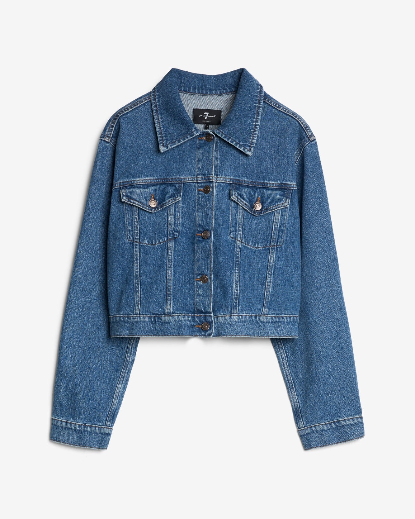 Nellie Denim Jacket in Weekend | 7 For All Mankind