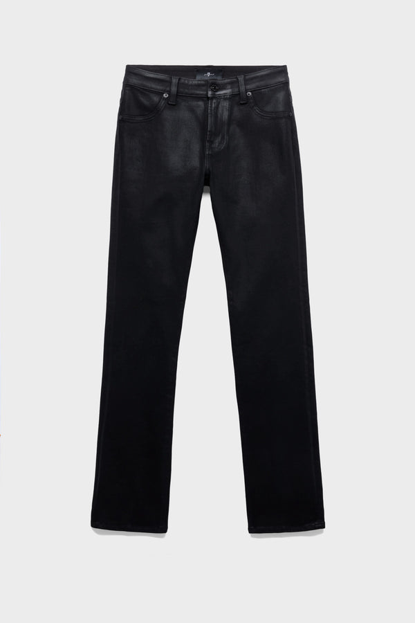 THE SLIM in Coated Denim