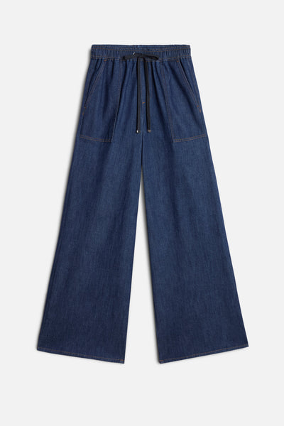 UTILITY PULL ON WIDE LEG in Weightless Halona