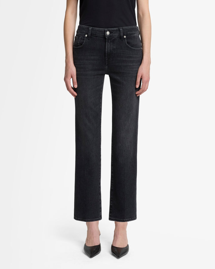 Luxe Vintage Calie Straight Ankle in Bottomline
