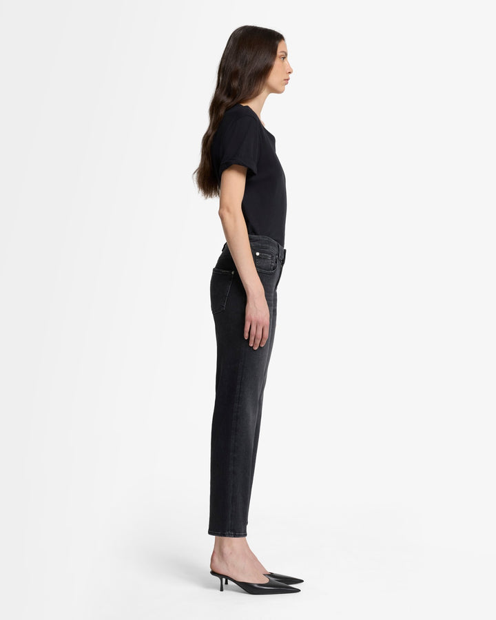 Luxe Vintage Calie Straight Ankle in Bottomline | 7 For All Mankind