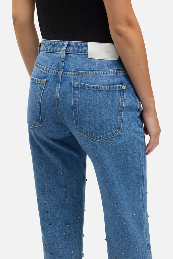 MANKIND Embellished Calie Straight Ankle in Dance