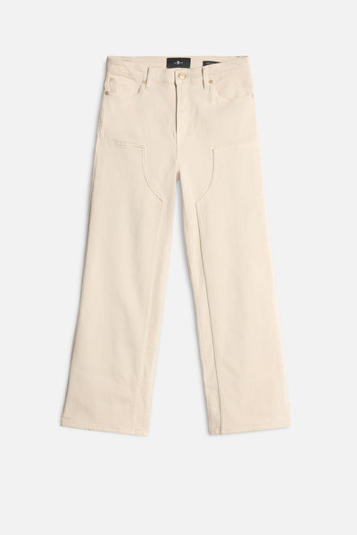 Luxe Vintage Cropped Alexa in Creme